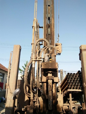 Diesel Engine Driven 450m Dia500mm Hydraulic Well Drilling Rig
