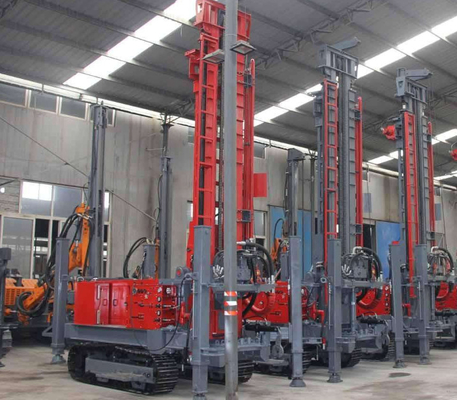 Lightweight Full hydraulic 600m Depth Water Well Rig