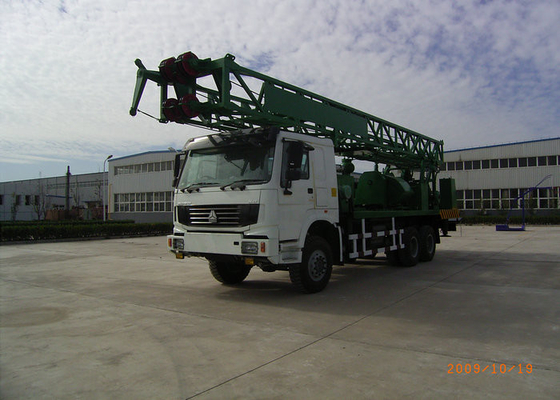 Multifunctional Top Head Drive 550m Truck Mounted Drilling Rig