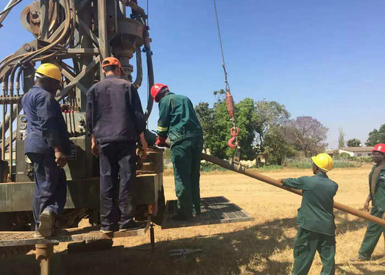 Hydraulic 450m Depth Truck Mounted Drill Rig