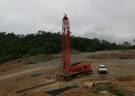 120KW 30T 450m Truck Drilling Machine