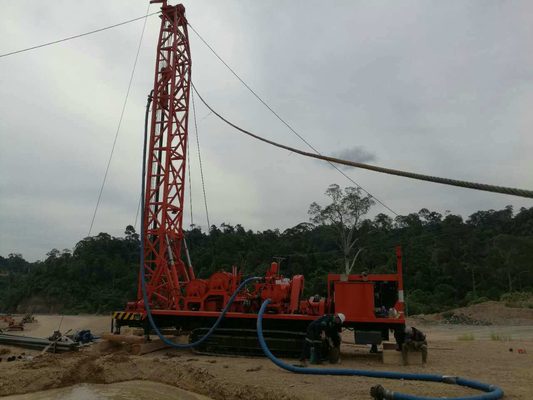 120KW 30T 450m Truck Drilling Machine