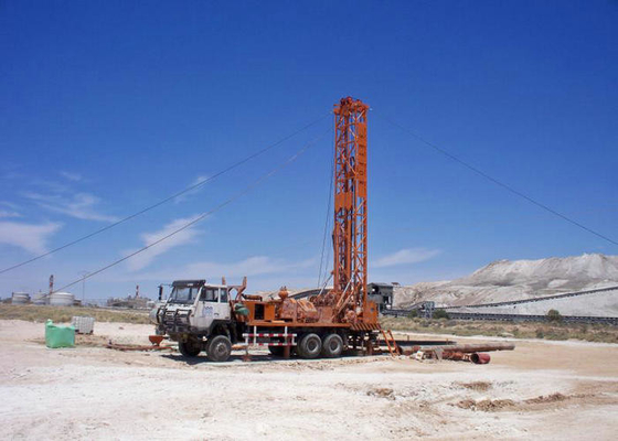 380NM 450m Trailer Mounted Drill Rig