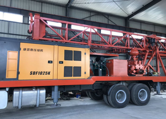Large Aperture 54T Truck Mounted Drill Rig
