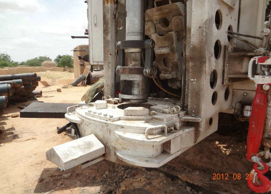 TRUCK MOUNTED WATER WELL DRILLING RIG TOP HEAD DRIVE  USE MUD AND DTH HAMMER
