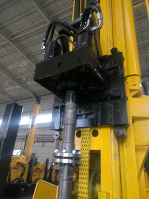 Spitzenhaupt-Antriebs-drehmomentstarke hydraulische Wasser-Brunnenbohrungs-Anlage
