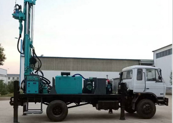 angebrachte Ölplattform 720m Tiefen-Luftkompressor Borewell LKW